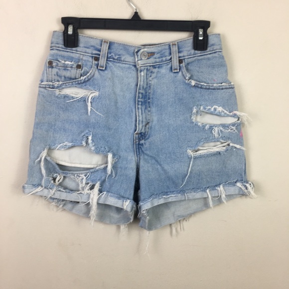 vintage levi cut off shorts